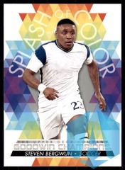 2022 UD Goodwin Champions Splash of Color #106 Steven Bergwijn - Soccer